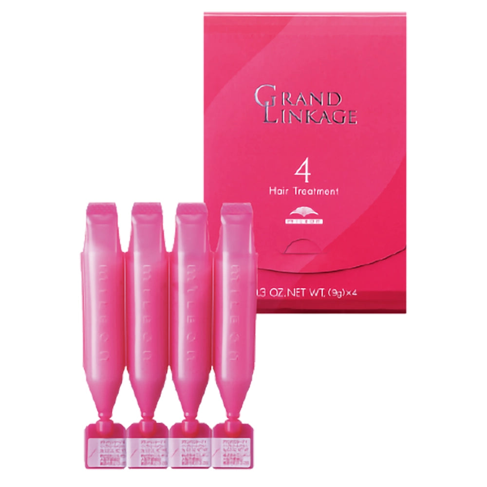 Milbon Grand Linkage Hair Treatment MU4 (9gx4) For Fine Hair