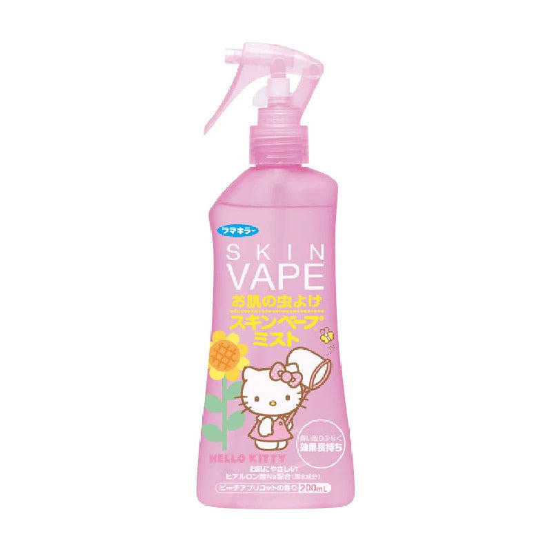 Fumakilla Skin Vape Spray Anti-Moustique 200 ml - Hello Kitty dition Fumakilla Skin Vape Spray Anti-Moustique 200 ml - Hello Kitty dition