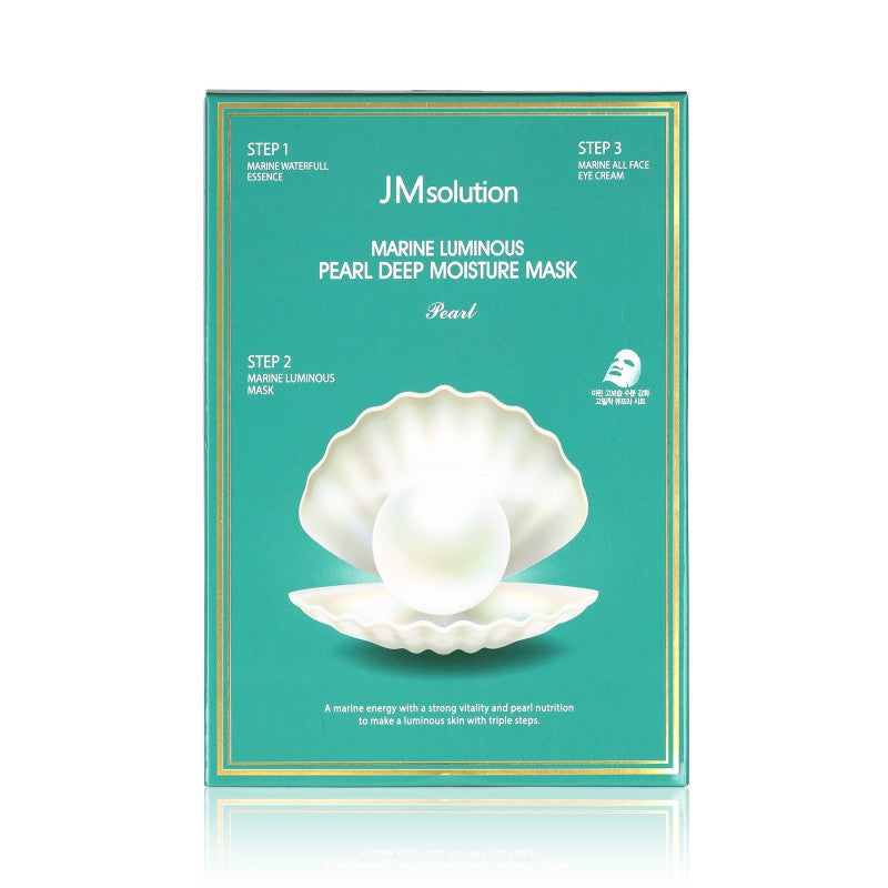 JM Solution Marine Luminous Pearl Deep Moisture Mask (10 pcs)